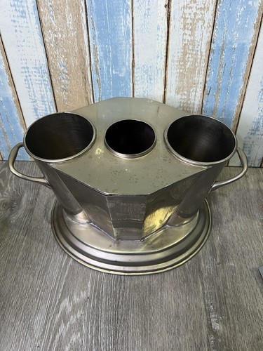 Vintage metal bottle wine - metal, 2