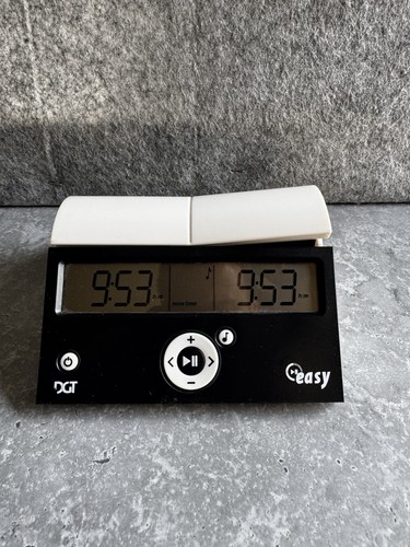 Dgt easy digital chess clock - chess,