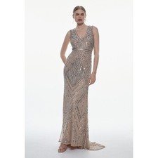 Karen Millen Maxi Dress UK12