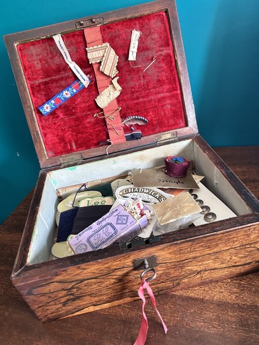 Vintage wooden sewing - vintage,