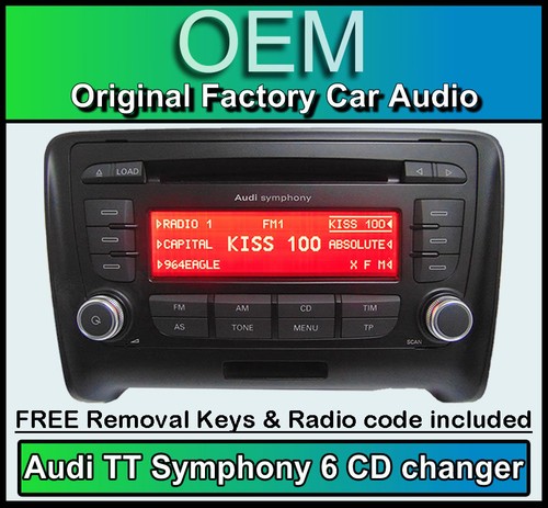 Audi player stereo - tt,