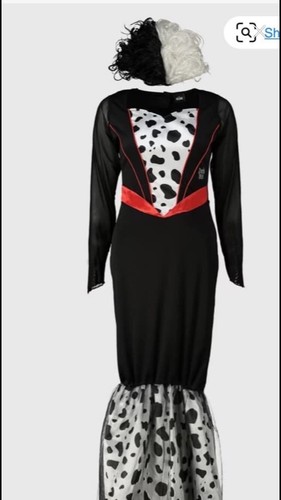 Bnwt adult cruella - adult,