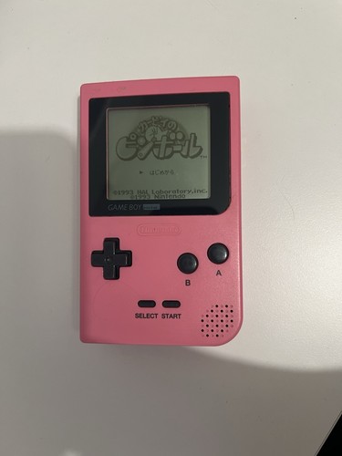 Gameboy pocket pink - pocket, working