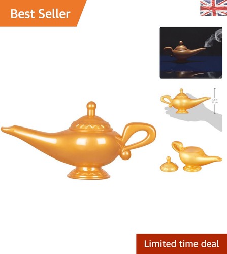 Intricate golden genie lamp - intricate,