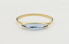 Lalique 18ct Gold Plate Blue