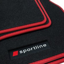 Tapis de Sol Sportline Convient pour Audi A4 8H Cabriolet Quattro S-LINE