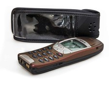 caseroxx Leather-Case with belt clip compatible with Nokia 6210 6310 6310i made 