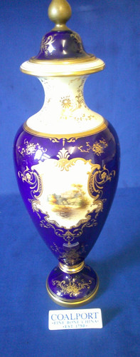 20th cent coalport urn vase - urn, &