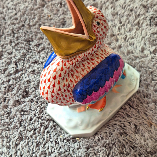 Herend hand painted porcelain - painted,