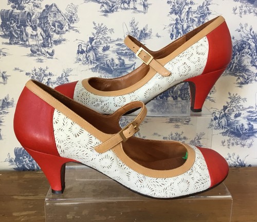 Chie mihara red - &, cream