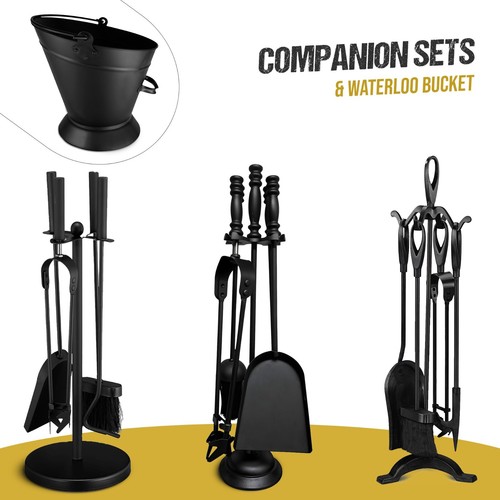 Fireplace companion set - companion, burner
