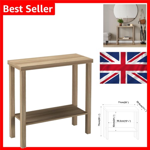 Oak two tier - oak, console