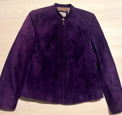 Real suede jacket womens - real,