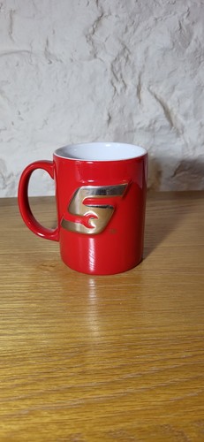 Snap large red mug - on,