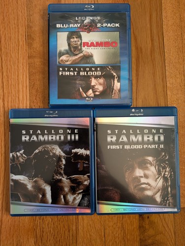 Rambo bluray collection - 1-4,