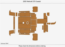 DuraEVA Seadek EVA Foam Boat flooring 2005 Wellcraft 270 Coastal