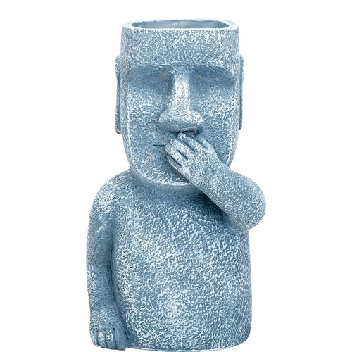 Easter island quiet planter - island,