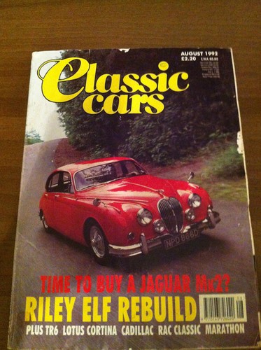 Classic cars magazine august - magazine,