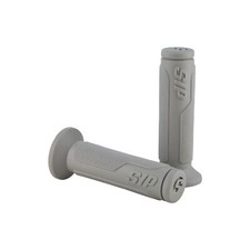 SIP Series Pordoi 125mm Ø22/24mm pebble grey rubber grips for Vespa GTS
