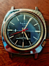 Lucerne Vintage Watch Black