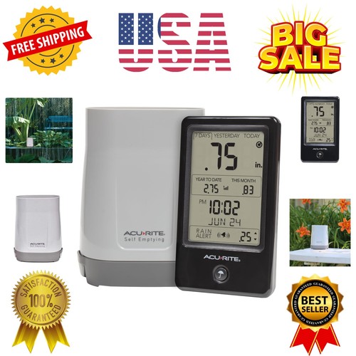 Wireless rain gauge with - gauge,