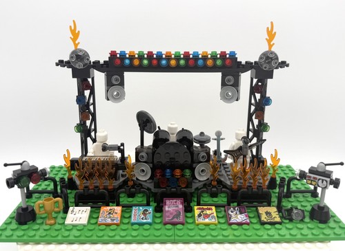 Lego rock band music stage - lego,