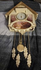 Bradford Editions Dawns Bright Herald Sculpted Cuckoo Clock Robin Design