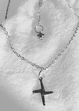 St. Brigid's Cross Ireland Irish Gaelic 18” Silver Plated Necklace