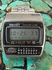 Vintage SEIKO Calculator Alarm