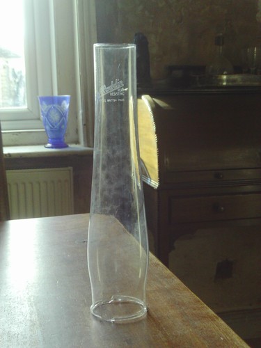Vintage aladdin hysil glass - 'hysil',