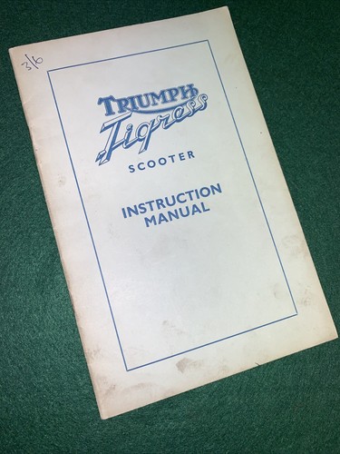 Triumph tigress scooter - triumph,