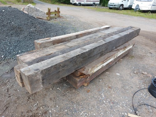 Reclaimed pitch pine beam - reclaimed,