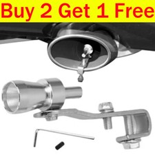 Car Exhaust Pipe Oversized Roar Maker Turbo Sound Whistle Booster Simulator UK