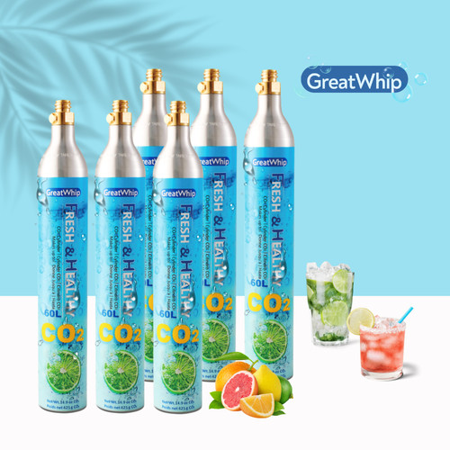 Greatwhip 60litre co2 - 60litre, spare