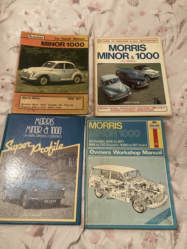 Off morris minor books - morris,