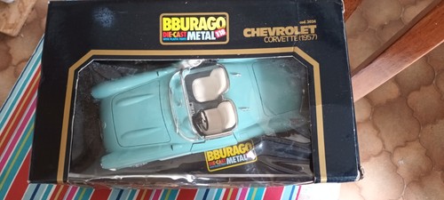 Burago chevrolet corvette - chevrolet, 1:18