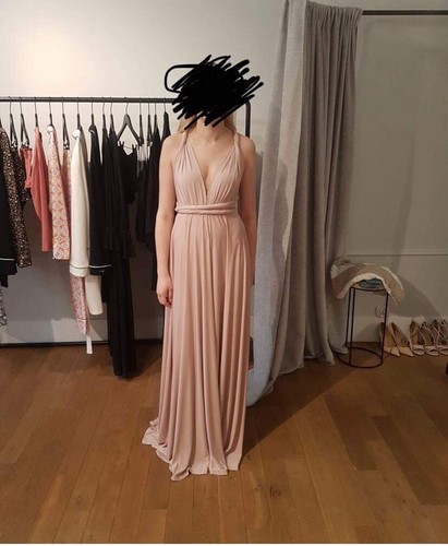 Pink multiway maxi bridesmaid - pink,
