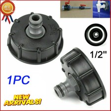 For IBC Tank Adapter Connector Tap 1/2" Hose Hoze Cap Water Tank  Bowser Fitting