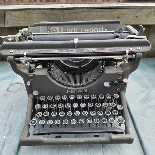 Underwood antique typewriter - antique,