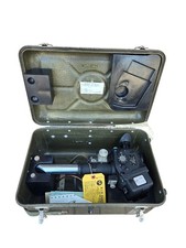 Vintage Military Issue Kollsman Aircraft Periscopic Periscope Sextant & Case