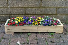 Wooden Planter / Tiny Trough /