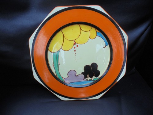 Clarice cliff octagonal - cliff,