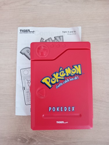 Vintage pokemon pokédex - pokemon, 1998