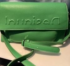 BNWOT Green Desigual Handbag With Shoulder strap