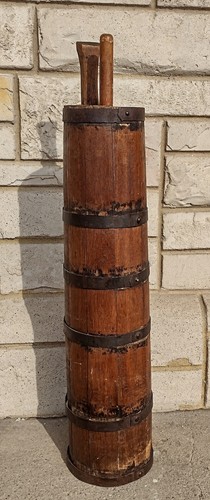 Antique primitive tall oak - tall,