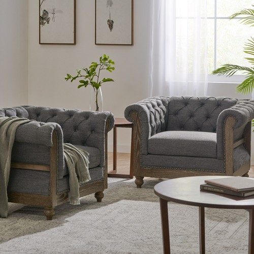 Alejandro chesterfield tufted - chesterfield,