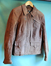 Wallace Sacks Leather Collection Ladies Jacket Size UK14 In Very Good Condition