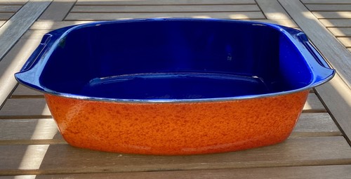 Vintage silit orange and - orange, blue