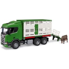 Bruder Scania Super 560R Cattle Truck Toy