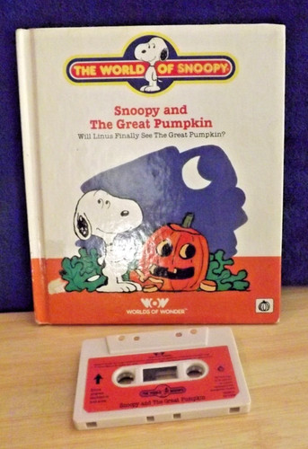 Talking snoopy book tape - talking, book/tape